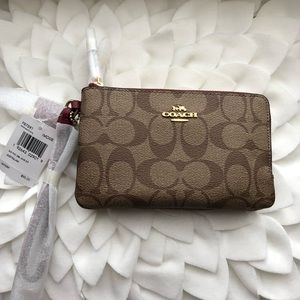 Coach Signature Wristlet